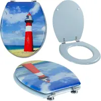 Grafner WC-Sitz aus MDF Lighthouse 10304