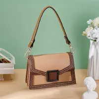 OEM Leder Taschenreparaturset, kurze Portemonnaie Riemen für Unterarmtaschen mit Goldbesatz für Damen, ideal für Handtaschen und Schultertaschen Reparatur