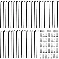 OEM 38 Stück Mountainbike Fenders mit Spiegelhalterungen, 258-283 mm, Zinkgeprägt, Dauerhaft und Leichtgewichtig