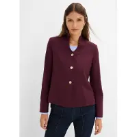 Bonprix Jackenblazer mit Kelchkragen, bequeme Passform