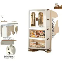 OEM Aufbewahrungsbox, Multifunktional, Faltbares Design, Weiß-58-3