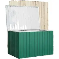 OEM Aufbewahrungsbox, langlebige Metallkonstruktion, einfache Montage, Grün