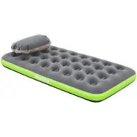 Bestway Luftmatratze 1 Personen 188 x 99 x 22 cm Grau und Grün