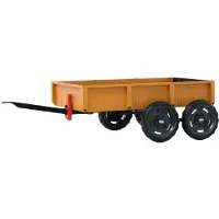OEM Tandem Anhänger L für Buddy, Orange, Kunststoff/Metall