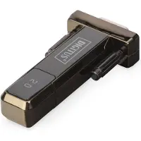 Digitus Usb 2.0 Serial Dsub 9m With Usb A Cable 80 Cm Adapter
