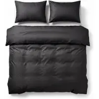 Royal Textile Sleeptime Satin Point Schwarz 200 x 220 cm
