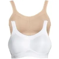 Anita Sport-BH "Sport BH momentum", Damen, Gr. 70, Cup F, bunt (weiß desert), Stoff, Obermaterial: 70% Polyester PES. 15% Polyamid PA. 15% Elasthan EL., BHs Sport-BH
