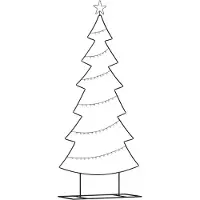 Syfax Metall-Weihnachtsbaum mit Ständer KUOPIO 180 cm Stahl Schwarz