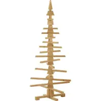 Syfax Holz Weihnachtsbaum KOTKA 150 cm Massives Kiefernholz