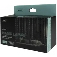 Eco-Light Magische Lichtervorhang, 200 LEDs, 2m x 1m, 6500K, DC 5V