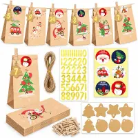 Merkloos Adventskalender zum Befüllen - 24 Überraschungen - JLRLWP002