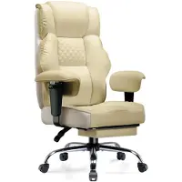 StarTech.com GT216 - Bürostuhl - Ergonomisch - Höhenverstellbar - Drehbar - Mit Armlehnen - Rollen - Kunstleder - Warmweiß