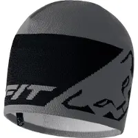 Dynafit - Leopard Logo Beanie - Mütze Gr One Size grau/schwarz