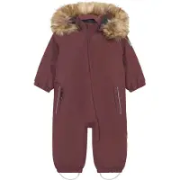 Color Kids Baby Coverall W. Fake Fur 742700 catawba grape (4953) 104