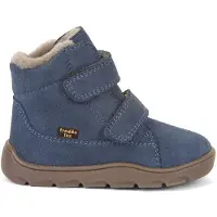 Froddo ZERU TEX FURRY BAREFOOT Stiefel Kinder Blau Größe 33.0 (G2110151-1)