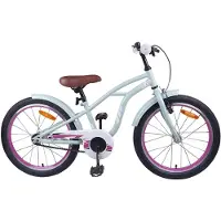 vidaXL Kinderfahrrad 20 Zoll für 6-11 Jahre alt Hellgrün