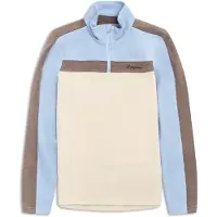Bergans Uldal Wool Half Zip Women creme/light dusty blue/beige (25834) M