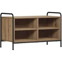 Syfax TV-Schrank 140 x 39,5 x 50 cm Artisan-Eiche Holzwerkstoff