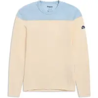 Bergans Inner:dual Merino Long Sleeve Women creme/light dusty blue (25819) M
