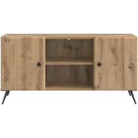 vidaXL TV-Schränk 102 x 34,5 x 50 cm Artisan-Eiche Holzwerkstoff