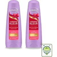 Unilever 2 x Andrélon Conditioner Levendige Kleur - 200 ml - Großpackung - 2 Stücke
