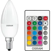 Osram LED-Lampe E14 4,2W Star+ Kerze matt Remote