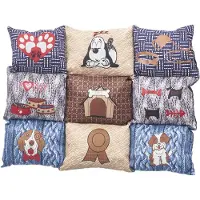 Mascow Hundebett mit rutschfester Unterseite, 58 × 80 cm