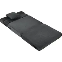 HOMCOM Schlafsessel 2 in 1 Klappbar Boneless Schlafsofa mit Kissen, Cord-Optik