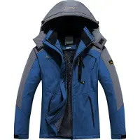 Merkloos Solidchoice – Wasserdichte Winterjacke für Herren mit warmer Innenfütterung und Kapuze