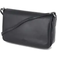 Beliana Damen Überschlagtasche Schwarz Glattleder Größe: One Size