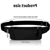 Markenlos Verstellbarer Laufgurt für Smartphone, wasserdichte Joggingtas mit Kopfhöreranschluss und elastischem Band, ideal für Fitness und Radfahren