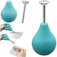 Merkloos Sprinkler Hochwertiges Silikon - Ball Sprühgerät - Werkzeug für Nasses Filzen - Präzise Wasserverteilung - Verstellbarer Wasserfluss - Handliches Design - Wasserflasche