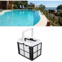 Markenlos Einfach zu reinigender feiner Filterkorb für Roboterschwimmbadreiniger, robuste Struktur, effizient und praktisch, ideal für CC und Vorteil