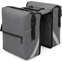Merkloos Wasserabweisende Fahrradtaschen für Gepäckträger 28L
