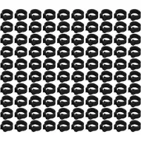 Markenlos 8 mm leere Ringe für Taubenrennen - 100 identifizierbare Taubenbänder, essentielles Zubehör für die Taubenhaltung