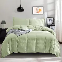 Merkloos Mikrofaser Bettwäsche Set 200 x 220 cm mit 2 Kissenbezügen
