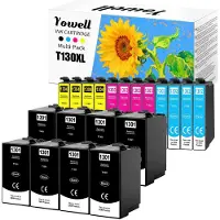 Merkloos 20 x 13XL Tintenpatronen für Epson Drucker