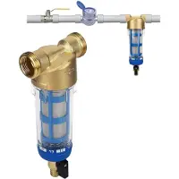 Dripio Sediment-Wasserfilter 50 µm, wiederverwendbar, G1 MNPT + G3/4