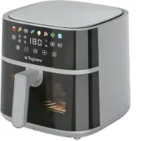 OEM Heißluftfritteuse 6L, Doppelheizung, digital, 80-200°C, 1700W, perlgrau