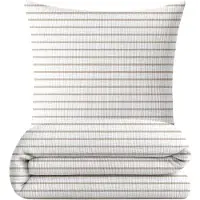 Merkloos Solidchoice – Bettwäsche-Set aus Musselin, 135 x 200 cm, mit Kissenbezügen