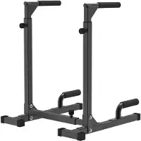 Merkloos Solidchoice – Robuste Dip-Bar für Krafttraining – Verstellbare Dip-Station für das Heimfitnessstudio