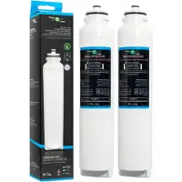 Dripio 2er-Pack Wasserfilter für LG Kühlschrank, Ersatzpatrone