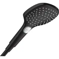 Hansgrohe Raindance Select E Handbrause 120, 3-jet EcoSmart+, 28729670, Farbe: Mattschwarz