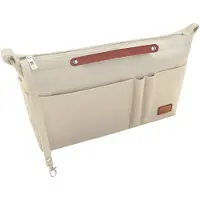 Merkloos Felt-Taschenorganizer für Handtaschen (Beige, mittel)