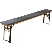 Merkloos Omgoods – Outdoor-Sitzkissen, wasserabweisend, für Gartenmöbel, 220 x 25 x 3 cm