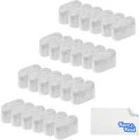 Dripio Aktivkohle-Wasserfilter, 24er-Pack, entfernt Chlor, Geruch, Geschmack