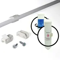 Dripio Wasserschlauchhalter 36 Stück 1/4 Zoll (6,35 mm) Montageset