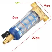 Dripio Wasserfilter Spin Down, Sediment, 1/2 Zoll Außengewinde, 40 Mikron