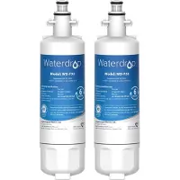 Dripio Kühlschrank-Wasserfilter, 2 Stück, kompatibel mit Panasonic CNRAH