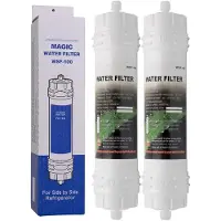 OEM Wasserfilter WSF-100, 2er-Pack, Schraubverschluss, für Samsung Kühlschränke